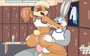 Hentai ZZZ: Bunny Riding Bugs and Receiving a Creampie