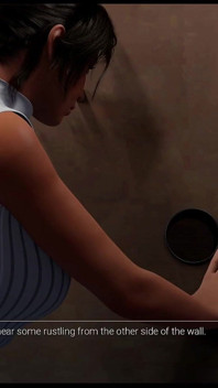 Croft Adventures Oyunu Hentai Oyunu Parodi Bölüm 5 Lara büyük siyah bir penisle bir gloryhole buluyor!