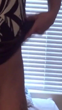 Curly Ebony Amateur Worships Cock Until Covered
