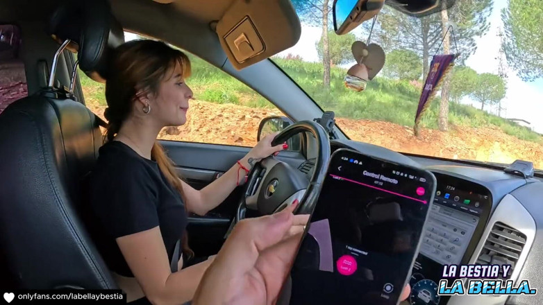 Labestiaylabella: 18-year-old Woman;driving Her Car While Her Vagina Vibrates We End...
