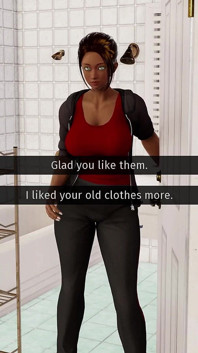 A House in the Rift 57 - Thomas Watching Naomi While She Is Taking Shower
