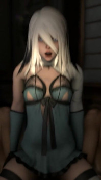 A2 Rides Cowgirl Nier Automata Parody