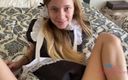 ATK Girlfriends: Appuntamento virtuale - la cameriera lussuriosa pulisce il tuo cazzo