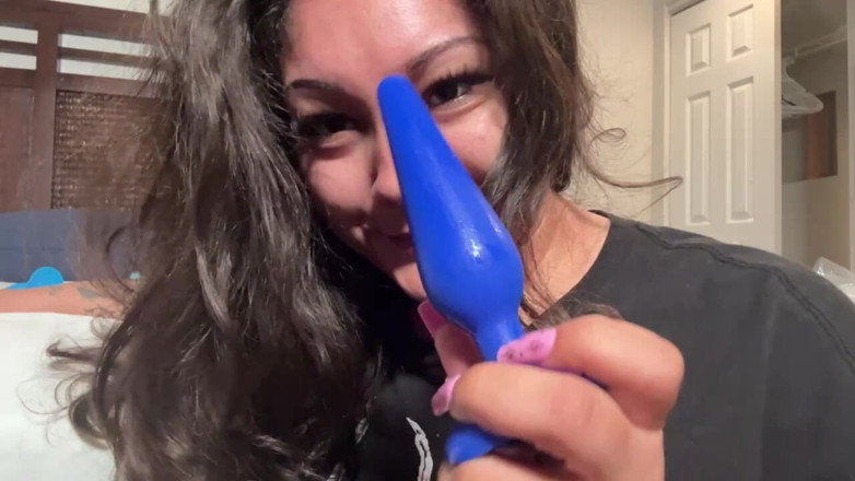 BUSSITDOWNXXX: Mila James Anal Training Solo