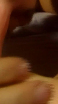 Blonde Babe Deepthroats Cock While Fingered to Orgasm