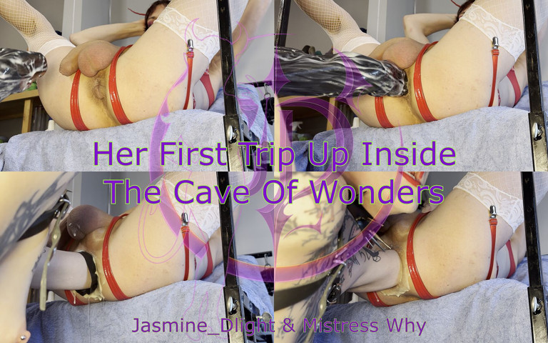 Jasmine_dlight & Mistress Why - Her First Trip up Inside the Cave of Wonders (Jasmine Dlight - UK's most extreme anal porn star)