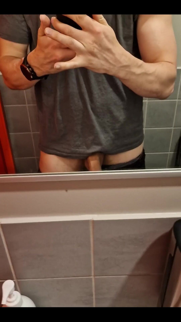 Awesome A: After a workout at the gym 