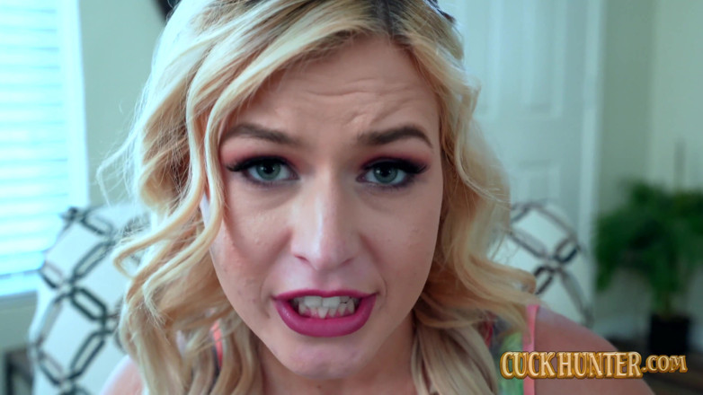 Cuck Hunter: Teen girlfriend Marley Minxx takes big cock cuckold