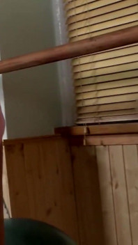 Two hot lesbians pussy fucked after working out