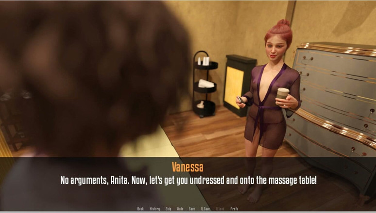 XXX Games Bunk: Anita's Internship - Gameplay - Roleplay - Petite Teens Lesbian Massage