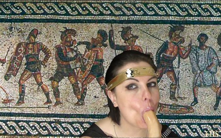 Sexy Milf: Verdadeira deusa romana chupando seu pau