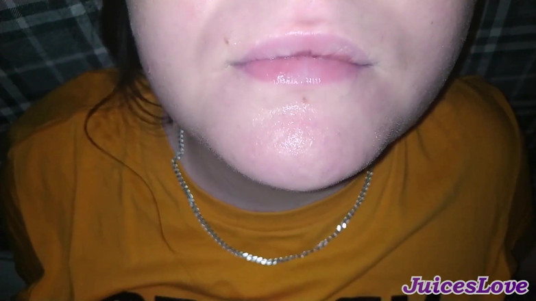BigSexShow: Swallow mouthful of cum and close-up blowjob