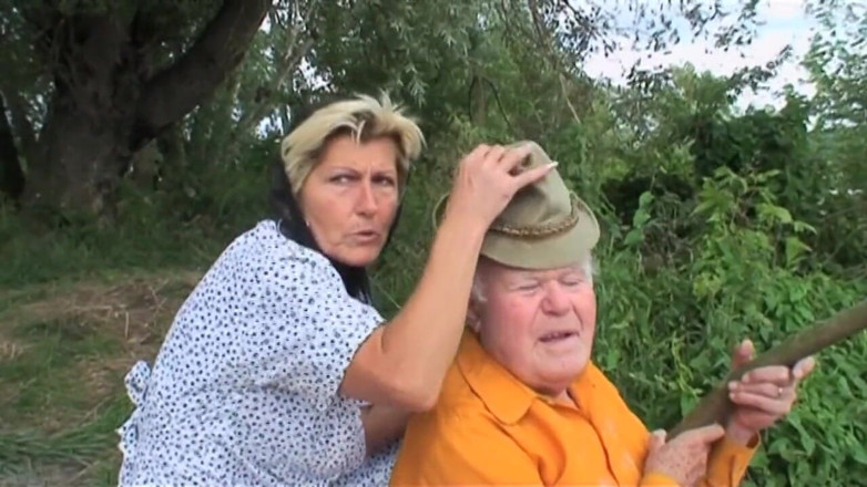 Old PIGS XXX: Nasty blonde teen gets off at the sight of an...