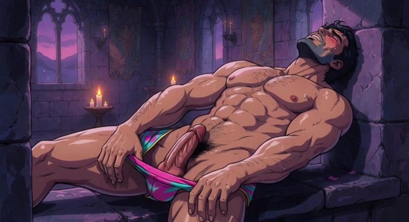 Erotic Man: Hrad svádění svalnatých mužů Ai