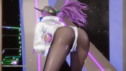 3D-Hentai Games: Mmd Aespa - Supernova Akali Sexy Striptýz League of Legends necenzurováno...
