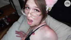 Brand New Trans Cutie Pixie Pond Fucked by a Man for the First Time Ever