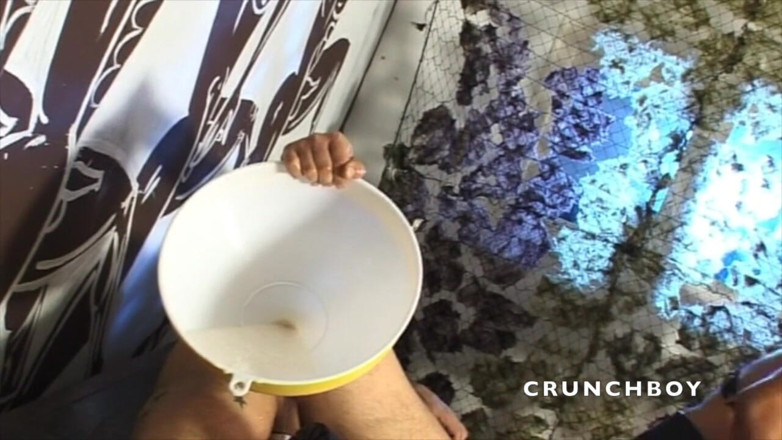Crunch Boy: Ass fist by Stepdaddy dominant master in backroom