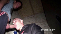Crunch Boy: Mathieu kouří velký penis z Digea v dírách slávy