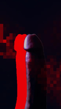 Naked Angel with a Hard Dick
