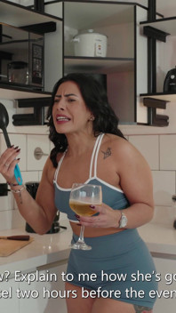 MILF grande transa com enteado na cozinha de casa