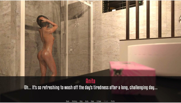 XXX Games Bunk: Anita's Internship- Gameplay - Roleplay - Petite Teen Tries Vibrator for First...