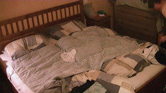 Mark Hannes: Culotte de lit (d’une belle-mère de 52 ans) masturbation