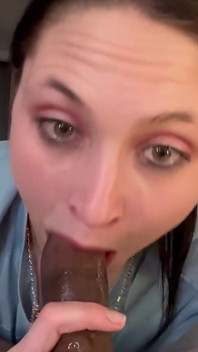 Giant BBC Cock Used My Slutty Mouth Hole