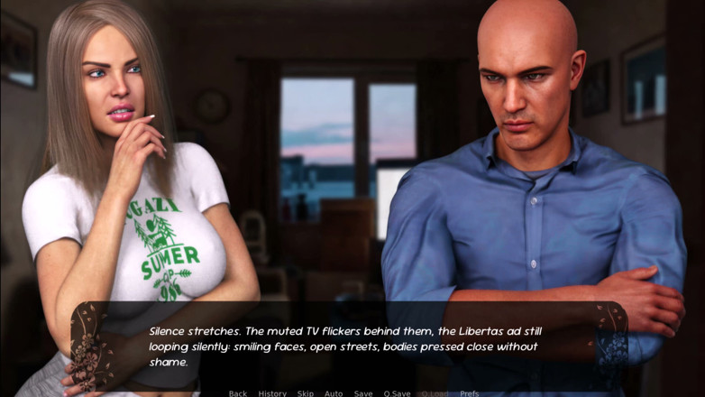 Kitty Gamer: Libertas Awakened Lust 1 Mark Does Not Worry About Emily Feelings