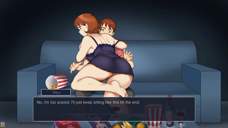 Erotic Games NC: MILFs Plaza #13: Masturbating My MILF Sister-in-law During Movie Night - by...