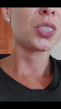 Boy and Girl POV Blowjob with Cum Drooling