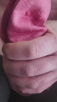 Ich Mastubiere Mit Meinem Hush 1 Und Komm in Pinke Socke
