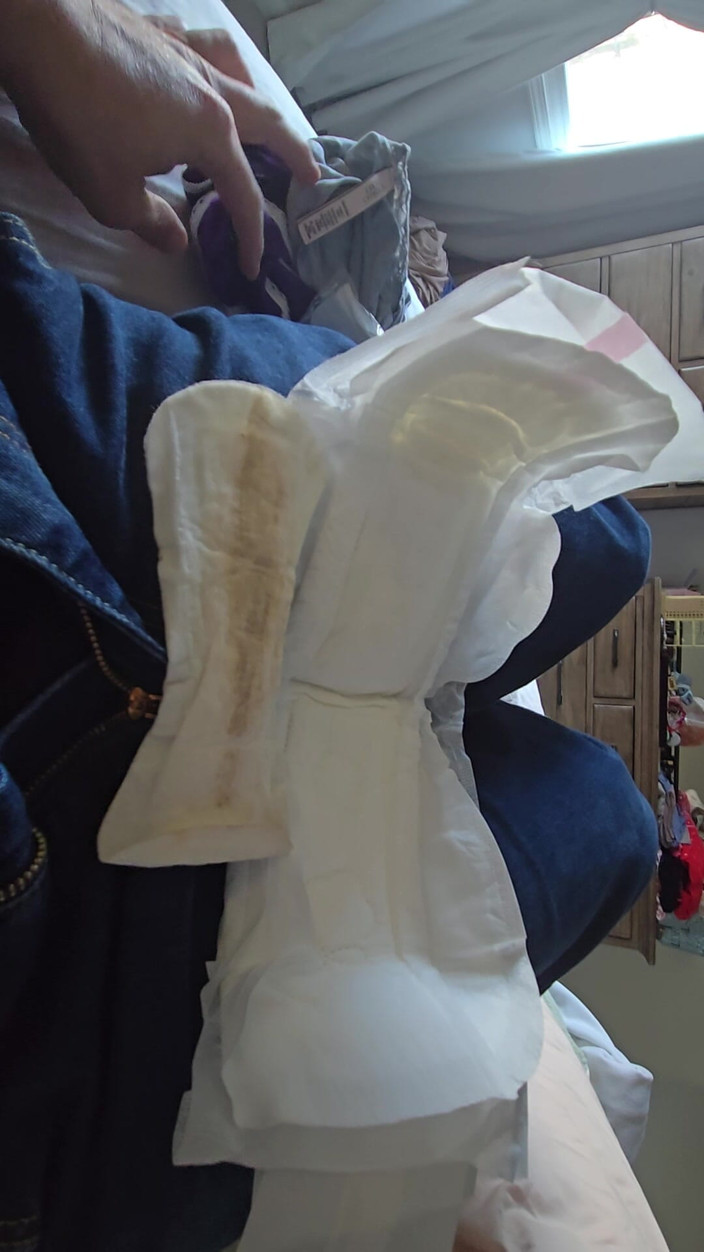 Takepad: Smelly Pantyliner and Soft Asian Overnight Maxi-pad Wank