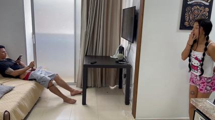 Kyleipalvin: My Little Stepsister Surprises Me by Masturbating While I Review...