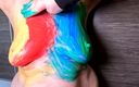 Bouncy Tits Action: Tits Bodyart and Pounding for Easter 3