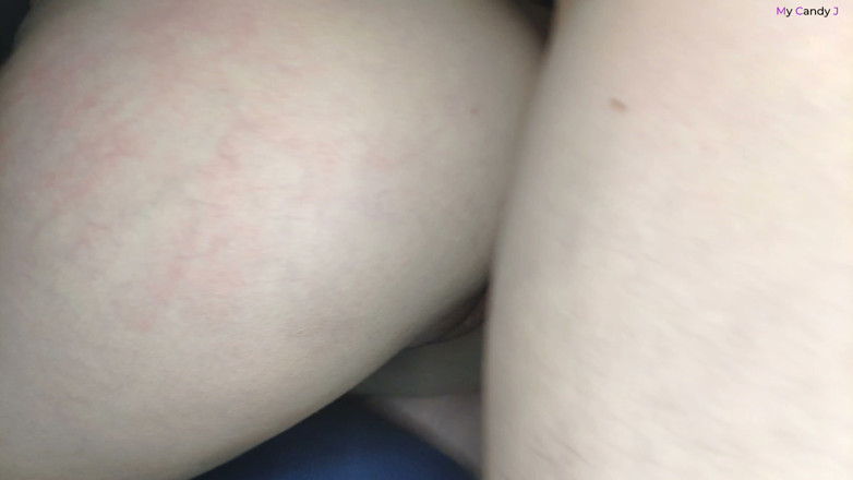 MyCandyJ: Follada rápida de mi pequeño coño rosa en muy de...