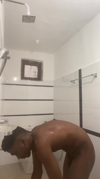 Sri Lankan Teen Boy Showered