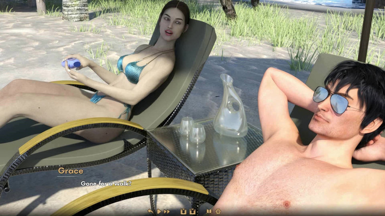 Dirty GamesXxX: Dunkler: lesbische am strand - episode 11