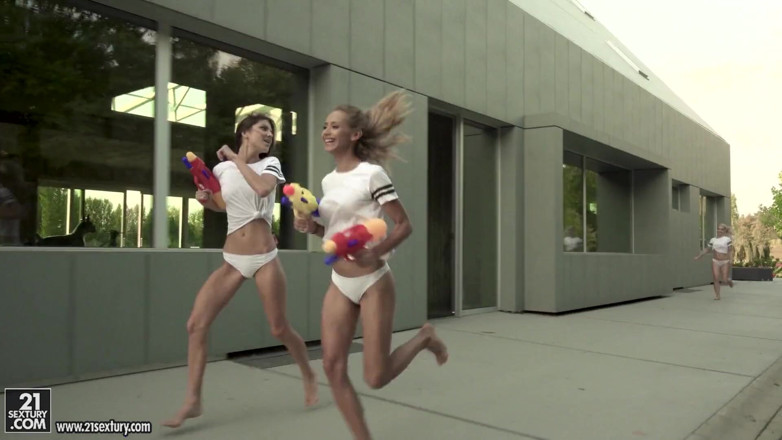 21 Sextury: Veronica leal, Gina Gerson aur Nesty - gili ti-shart