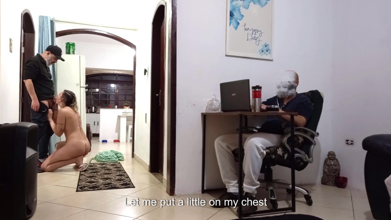Gabi SweetCouplesStories: While the Husband Is at Work, the Wife Receives the...