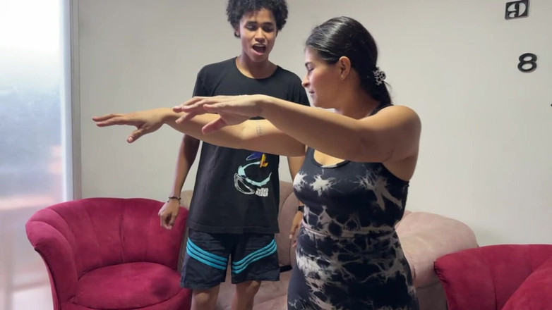 Carlitos sexxx: I Convince My Neighbor's to Come to My House to...