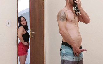 Kasallpimenta: Milf Sexy Stepmom Horny After Catching Her Stepson Smelling Her...