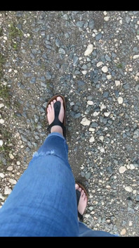 Spontaneously Filmed My Feet