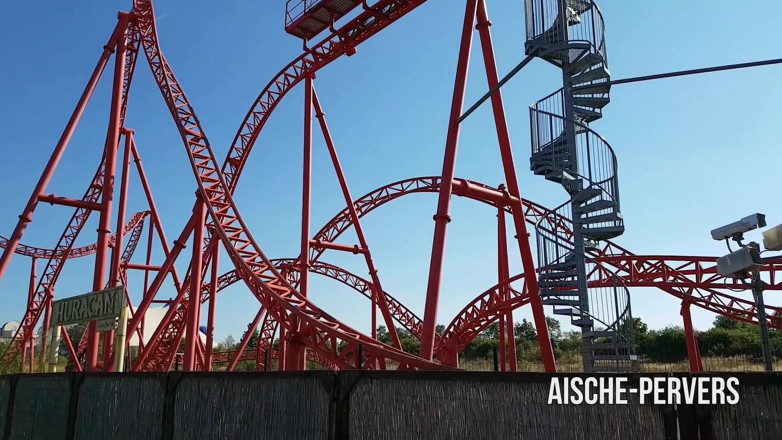 Aische Pervers: Roller coaster pertama, lalu nyepong dalam neraka