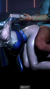 3d - cachonda puta cosplay stripper tiene su coño mojado follado tan duro