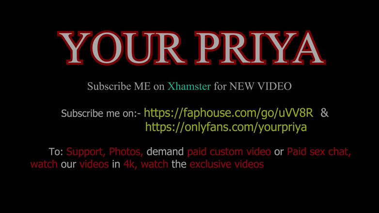 Your Priya: 德西哥在做爱时潮吹在 devar ji 上，高清印地语性爱视频