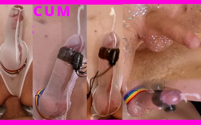 FemboyOrgasm: Twink Anal Orgasm Compilation Studio Video No Hands Prostate Cumshot...