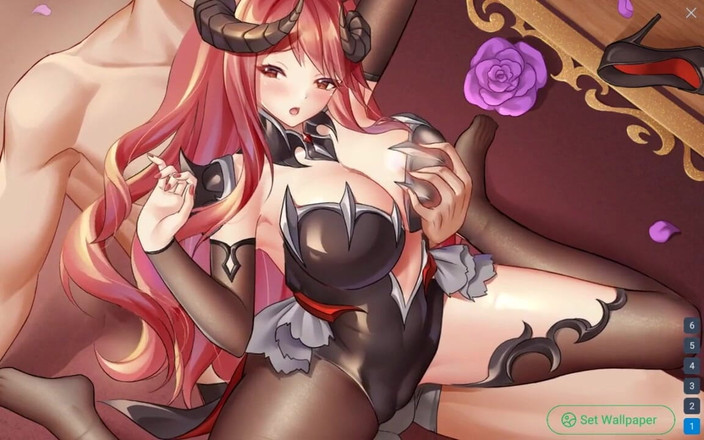 LoveSkySan69Real: Wallpaper Waifu Secara Langsung - Bahagian 28 - Seks Succubus oleh Loveskysan