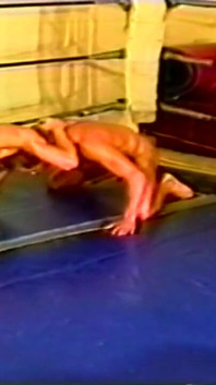 Oiled Muscle Hunks Wrestling Into Sloppy Anal Creampie