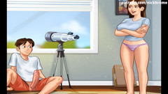 Cartoon Universal: Saga estivale, partie 136 - jeu de demi-sœur avec Boner (sous-titres en espagnol)