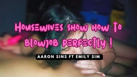 Housewives Show How to Blowjob Perfectly!